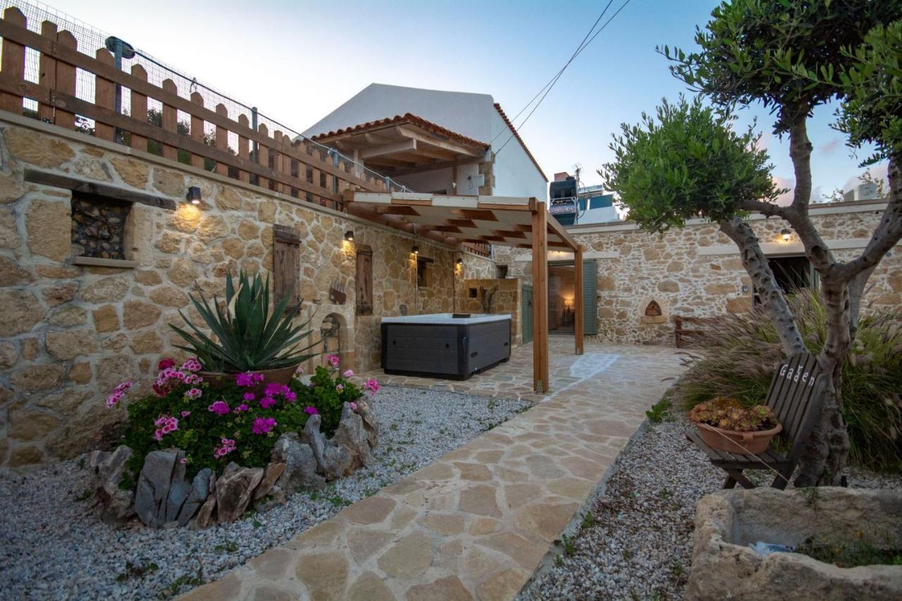 Pamelas House With Jacuzzi Kíssamos Dış mekan fotoğraf